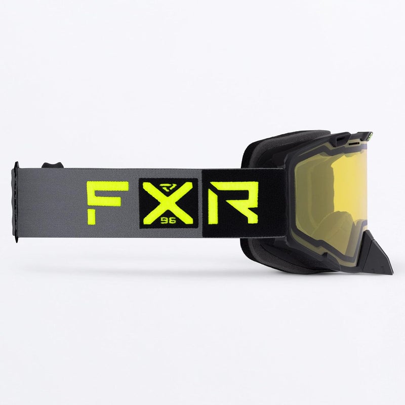 FXR Maverick Goggle 2023 (Black/Charcoal/Hi-Vis) - Image 5